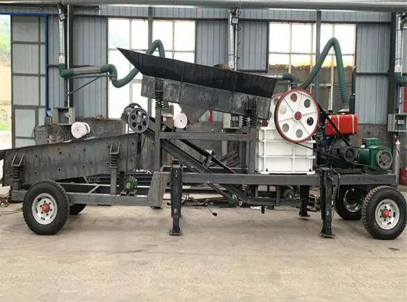 移動小型顎式破碎機(jī)多少錢?